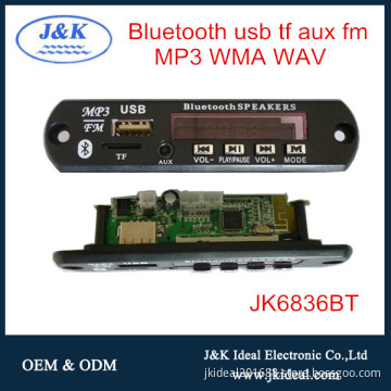 Bluetooth audio module mp3 decoder amplifier pcb board